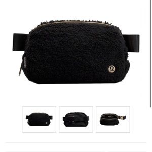 Lululemon sherpa belt bag black
